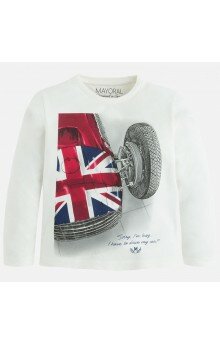 Koszulka z długim rękawem Brit Car